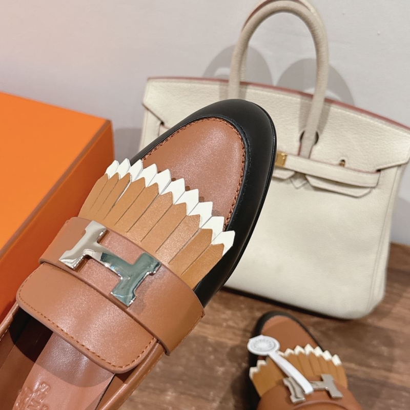 Hermes Leather Shoes